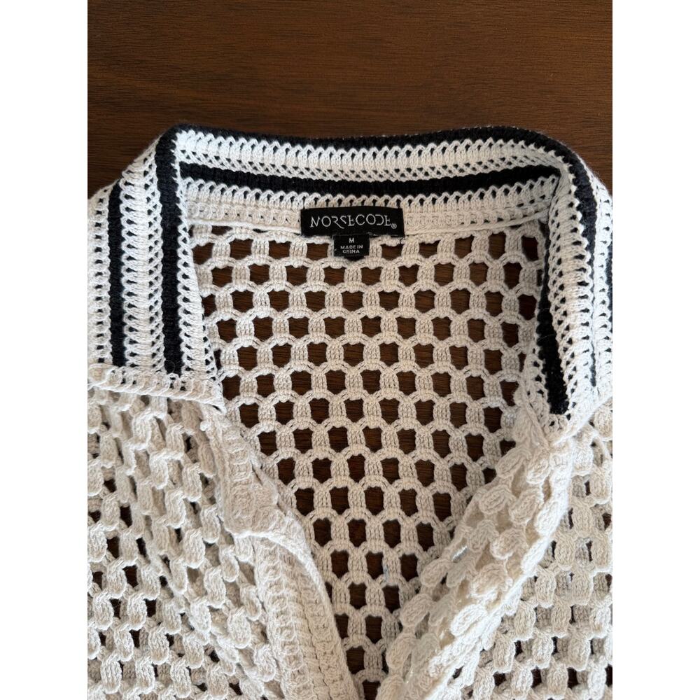 Morsecode Crochet Top - Picture 4 of 5